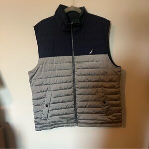 Nautica Reversible Feather Quilted Vest